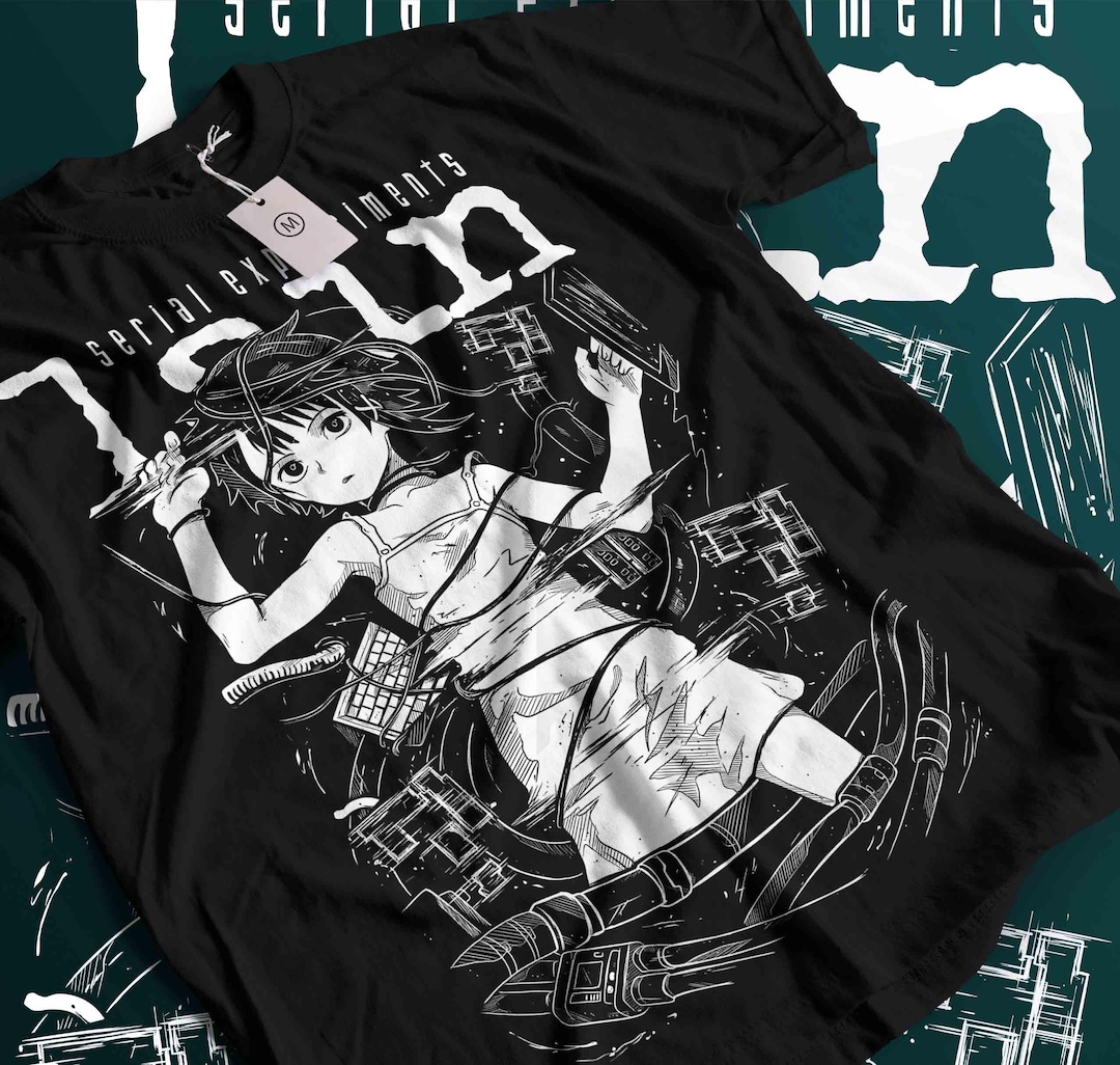 Lain Iwakura Shirt, Lain Shirt, Serial Experiments Lain Shirt