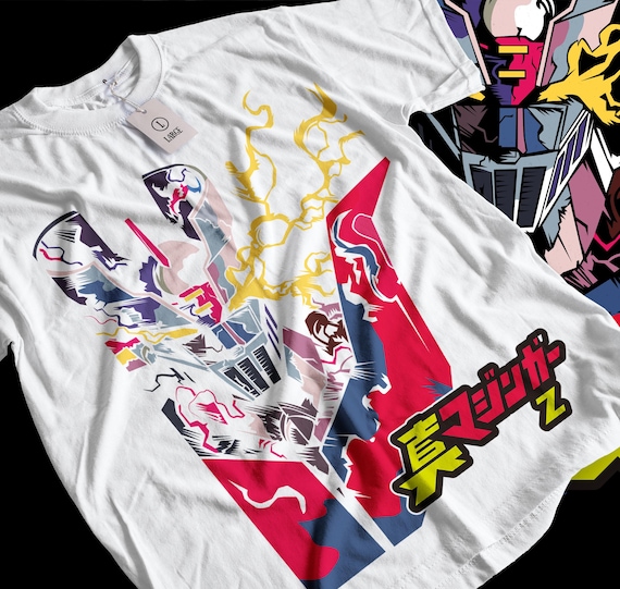 【レア？】JIRO×ベース・マガジン TopDog 初号機Tシャツsize:M Mazinger Z T-shirt Japan Style / Unisex / 100% Cotton. - Etsy