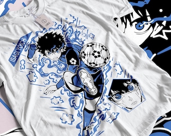 Camiseta de anime japonés, camiseta gráfica de anime, camiseta de manga, camiseta de anime, camiseta de anime de fútbol, camiseta vintage especial unisex