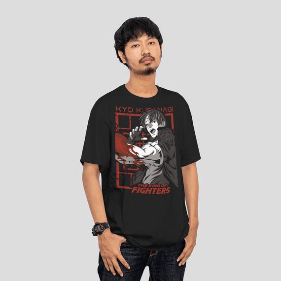 Kyo Kusanagi KOF98 Premium Unisex T-shirt - Etsy Kyo Kusanagi KOF98 Premium Unisex T-shirt - Etsy