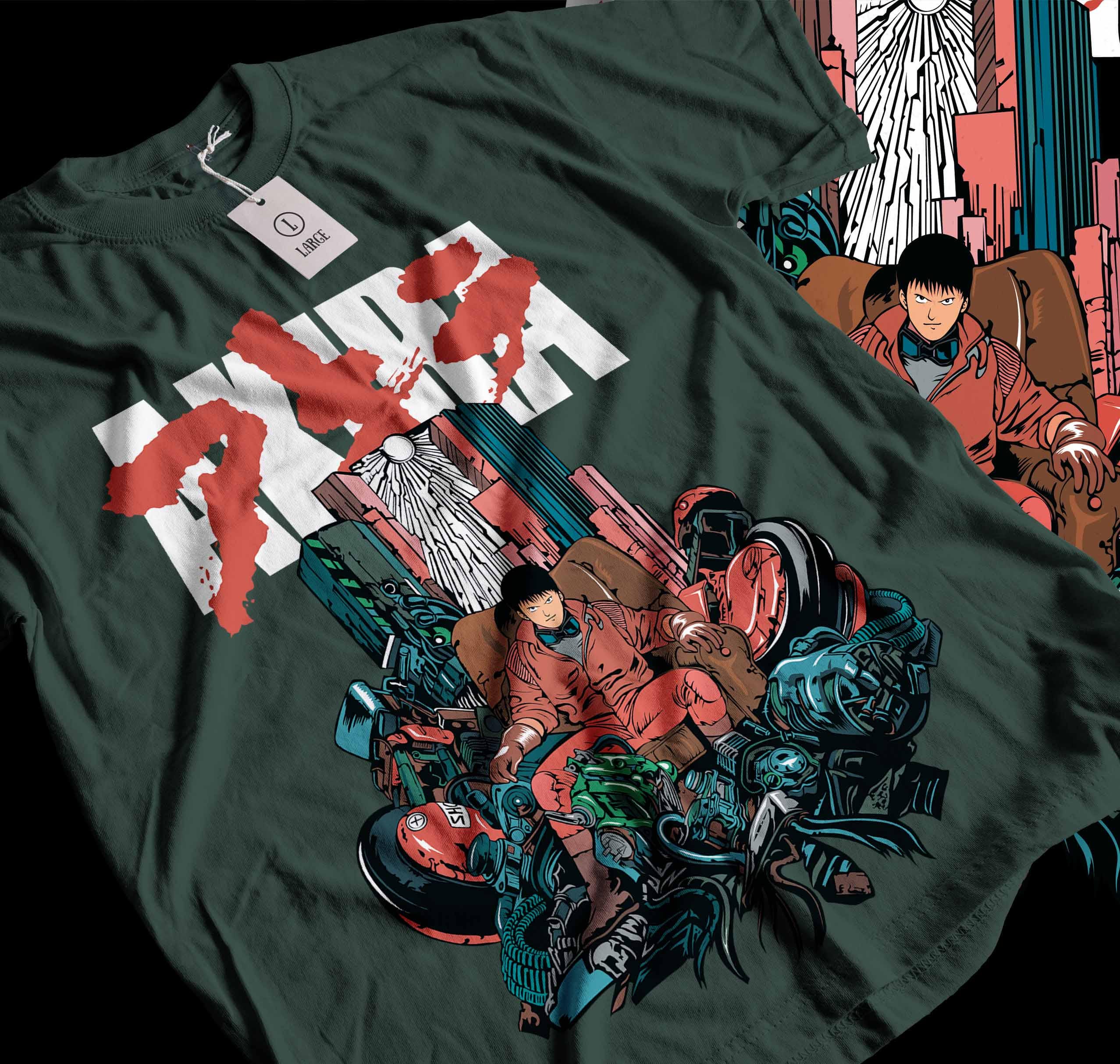 AKIRA Tシャツ XLサイズ DELTA Akira Shirt, Akira Good for Health Bad for Education, Akira T