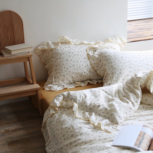 Ever Lasting Floral Bedding Set Yellow 