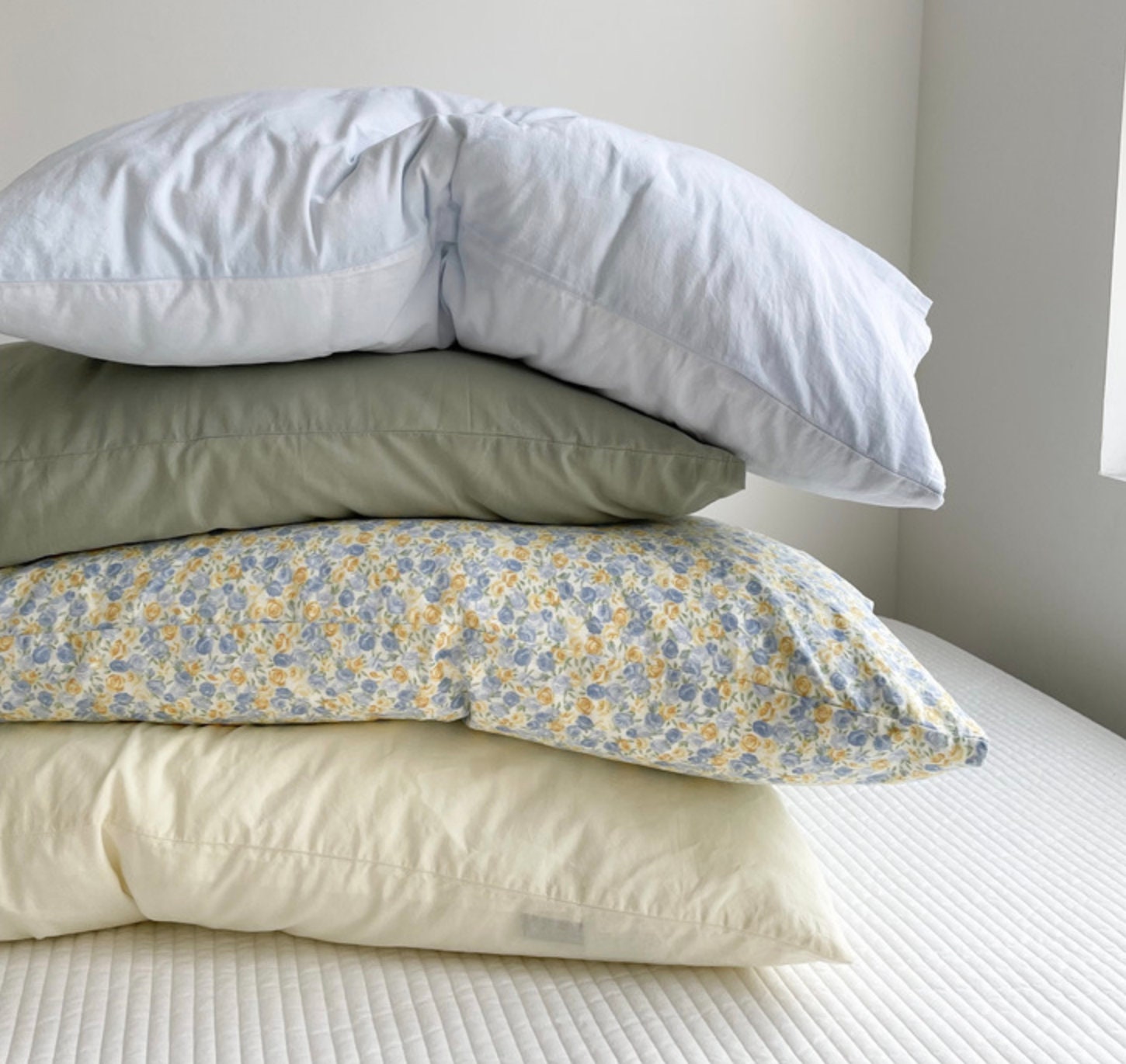 pastel pillow cases