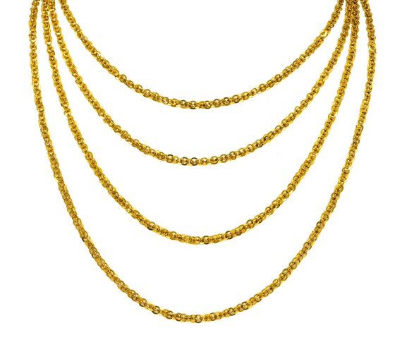 Continental Victorian 19 Karat Yellow Gold Spheric