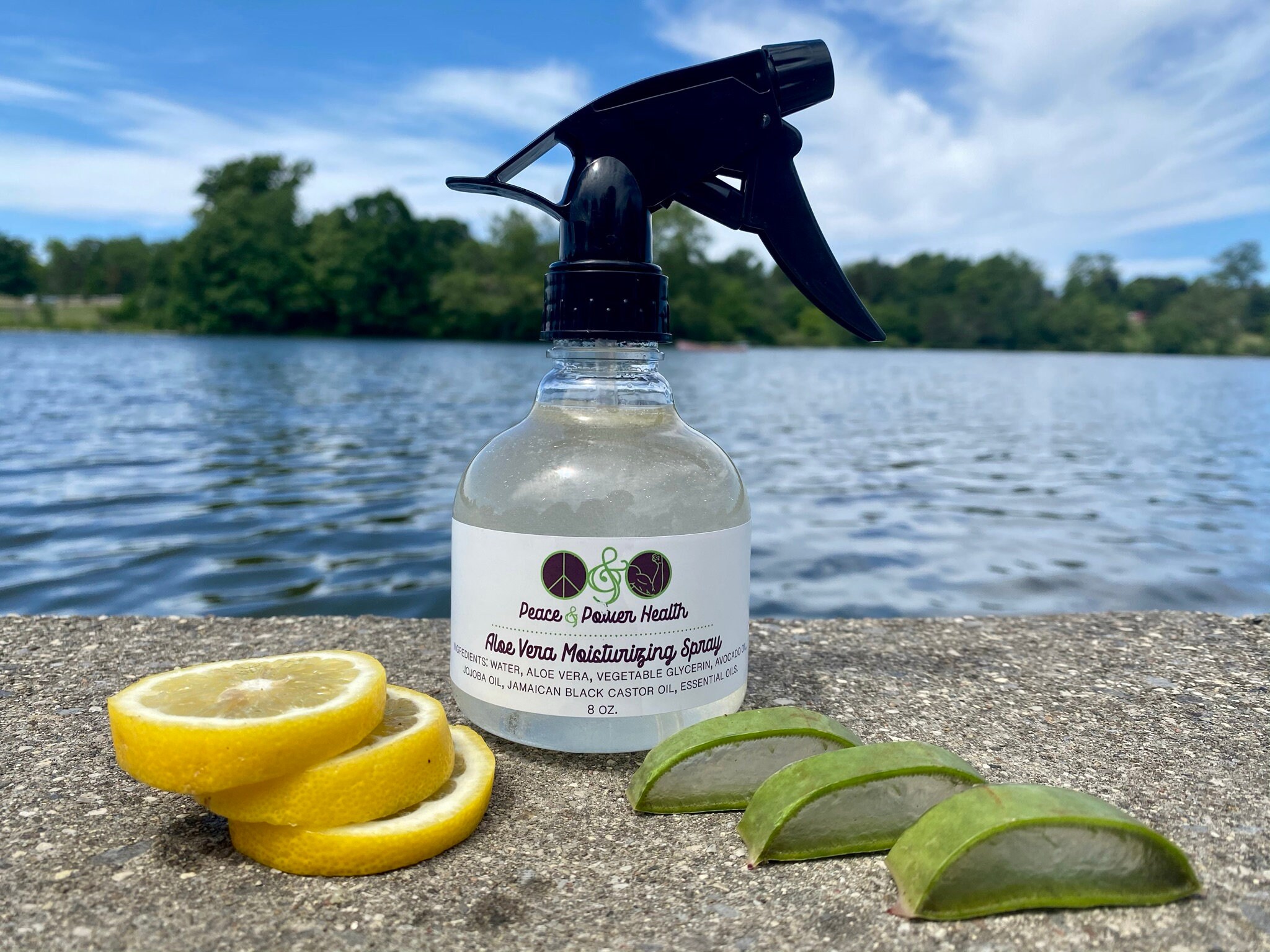 Aloe Vera Moisturizing Spray Etsy