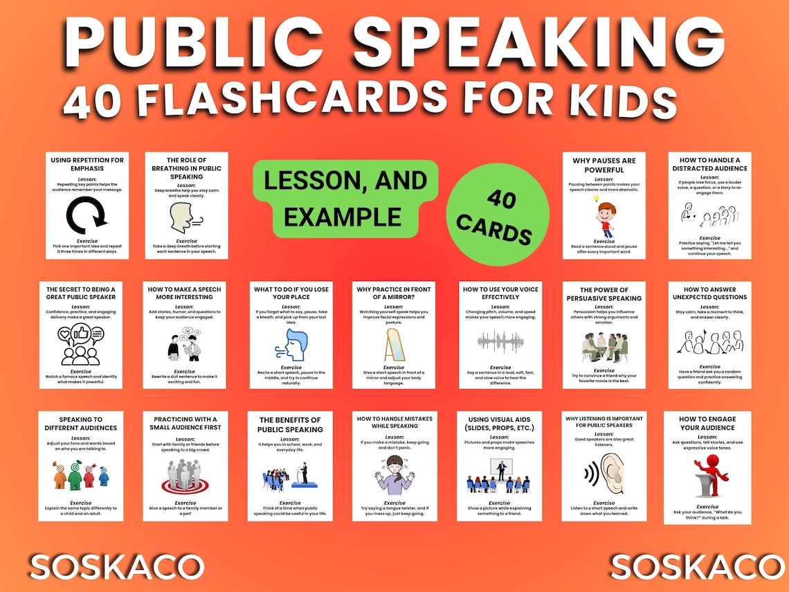 Speaking Flashcards for Kids, Speech Therapy Activities Exercises, Self ...
