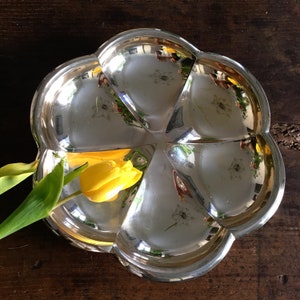 Silver tray. Vintage tray
