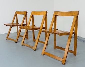 Aldo Jacober 「Trieste」 フォールディングチェア ルーマニア Trieste Folding Chair by Aldo Jacober for sale at Pamono