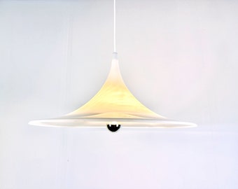 Space age heksenhoed - Plexiglas pedant lamp - Vintage '70 Guzzini stijl