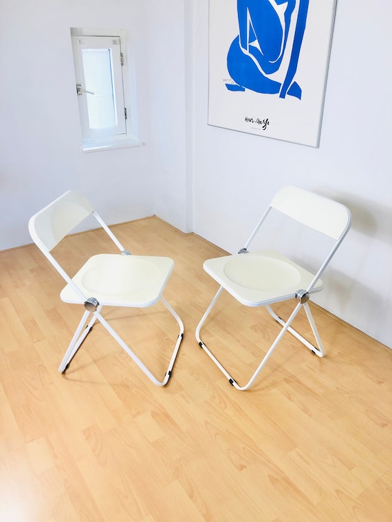 Castelli - Giancarlo Piretti 'PLIA' Folding Chairs - Etsy Canada