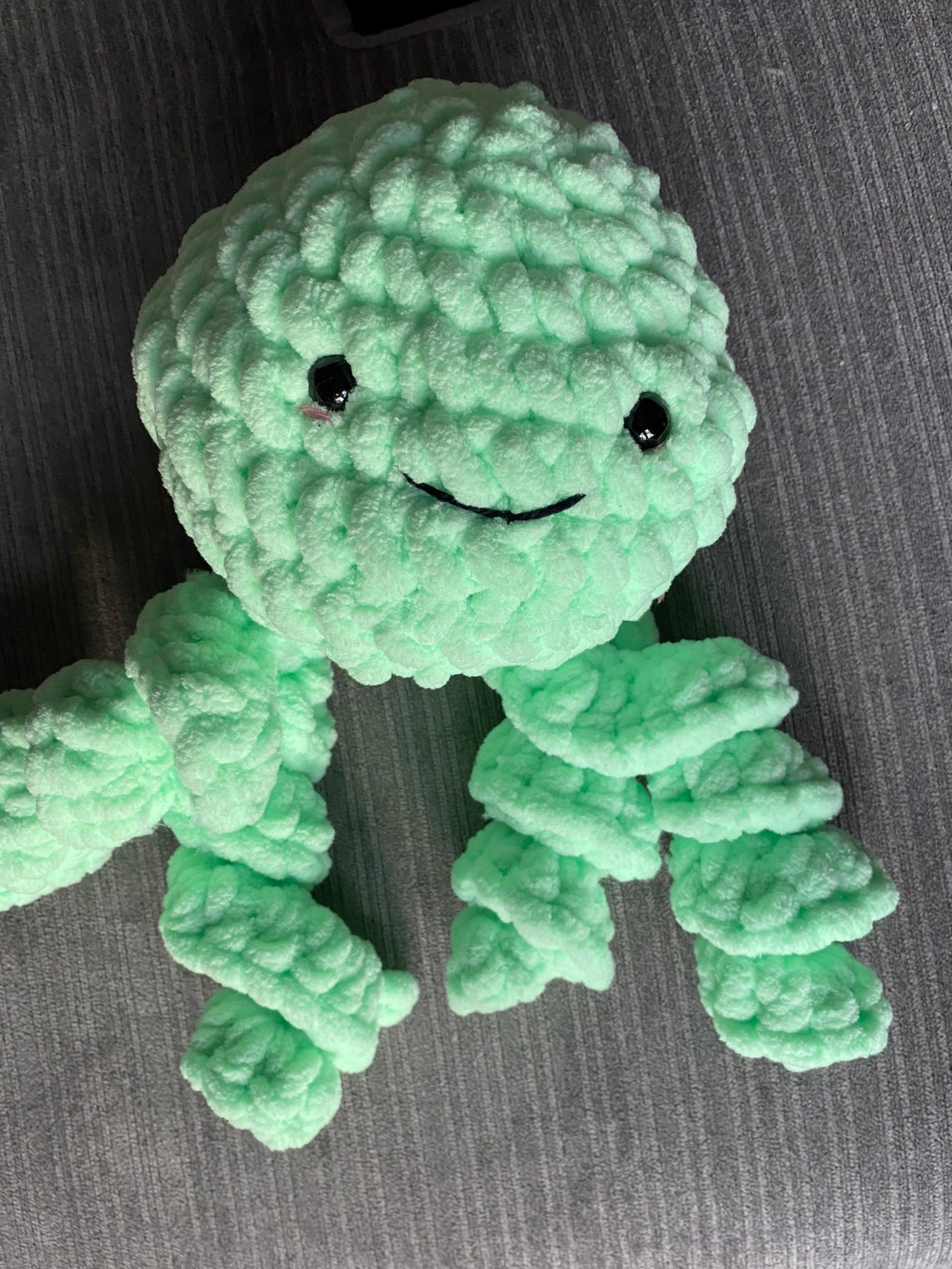 Large crochet amigurumi jellyfish plush soft toy Etsy