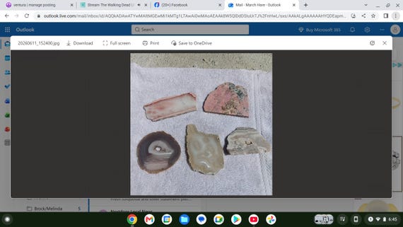 Unpolished Geode & Gemstone Slices-Perfect For Jewelry-Making, Etc.