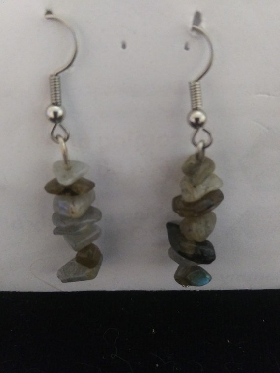 Labradorite Dangle Earrings