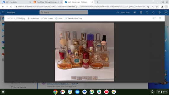 Set of 27 Pre-Owned, Discontinued Ladies Colognes
