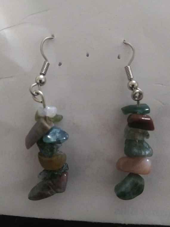 Ocean Jasper Dangle Earrings