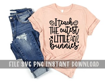 Download Bunny Teacher Svg Etsy