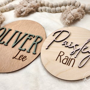 Baby Name Sign, Birth Announcement Sign, Baby Footprints Sign, Birth Stats Sign, Baby Name Reveal Sign, Baby Arrival Sign, Sign For Hospital