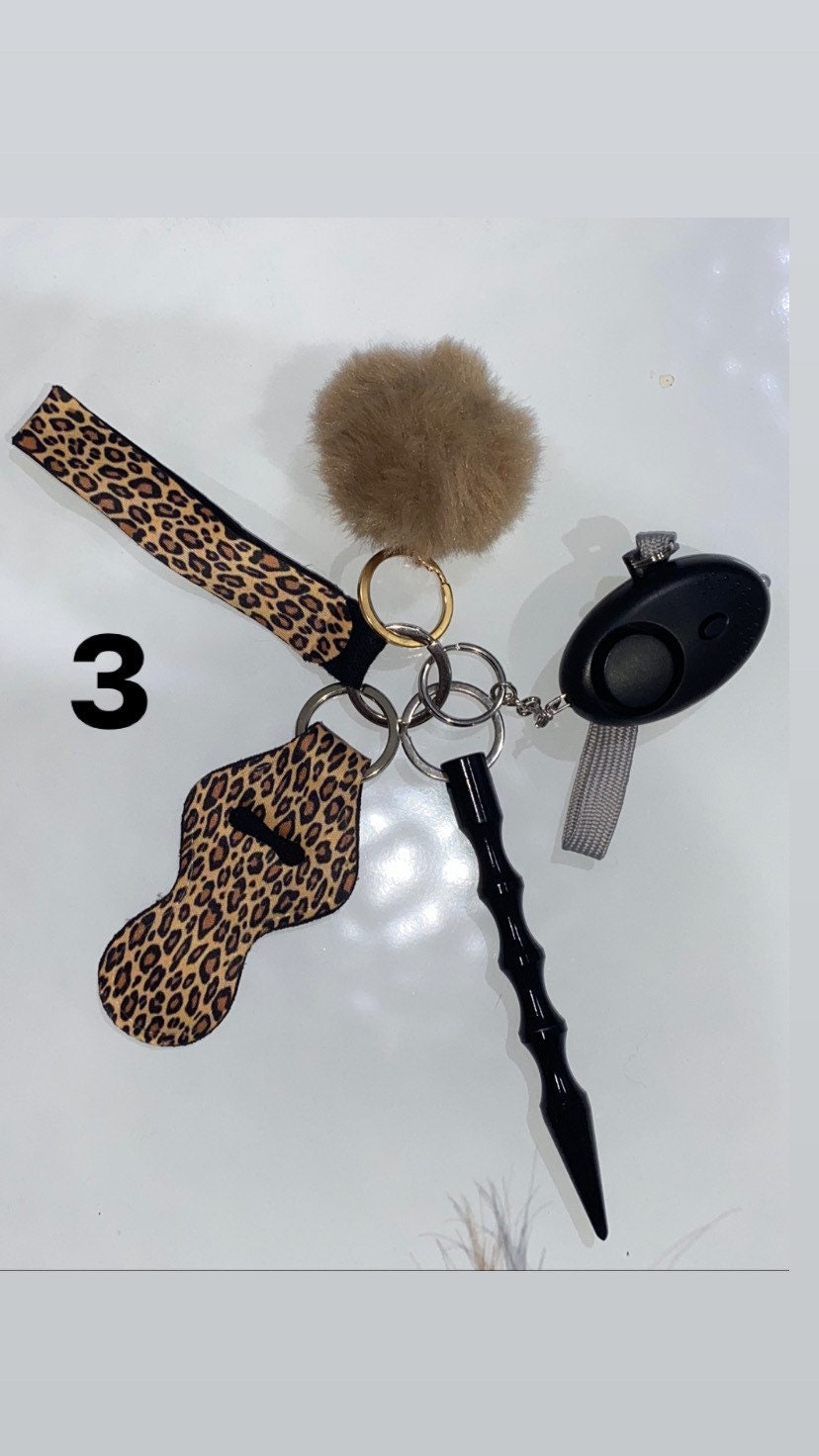 Custom Safety Keychain Safety Keychain for Women Chapstick Etsy