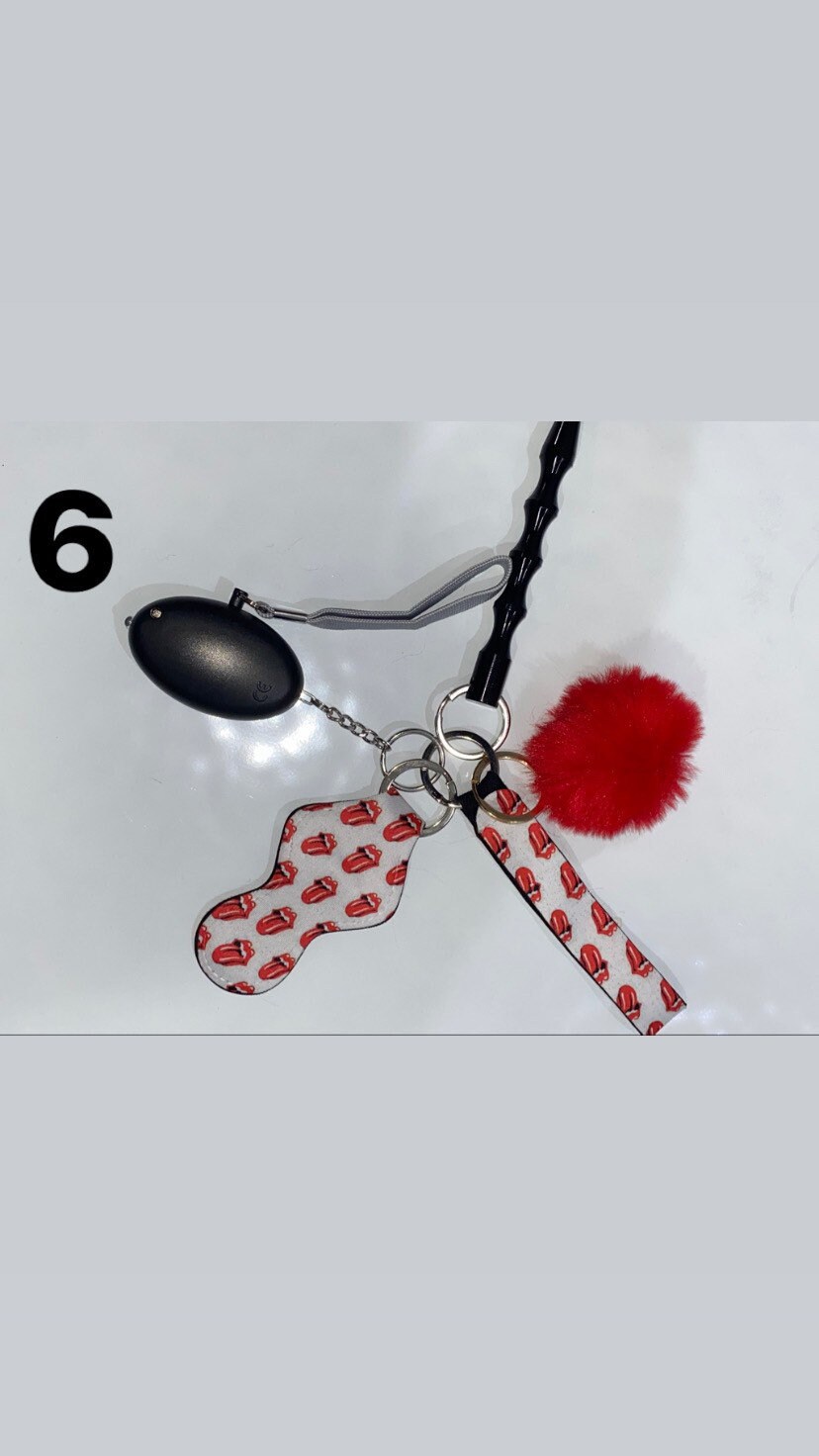 Custom Safety Keychain Safety Keychain for Women Chapstick Etsy