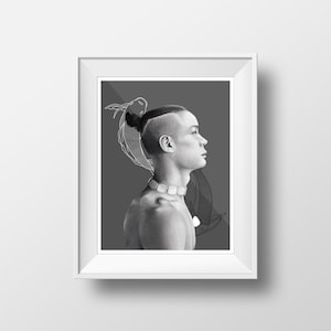 Avatar the Last Airbender | Sokka Art Print | ATLA Fan Art | Realistic Sokka Fan Art