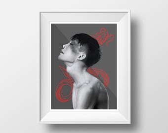 Avatar the Last Airbender / Prince Zuko Art Print / ATLA Fan Art / Realistic Zuko Fan Art