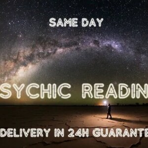 Psychic Reading - Completely Detailed Accurate - Love Reading , Psychic Reading, fortune teller, One hour tarot, one hour psychic