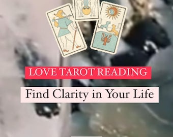 Lectura del Tarot del Amor: Guía el mismo día para claridad en las relaciones, información rápida y precisa sobre el amor, lectura del amor, lectura de relaciones