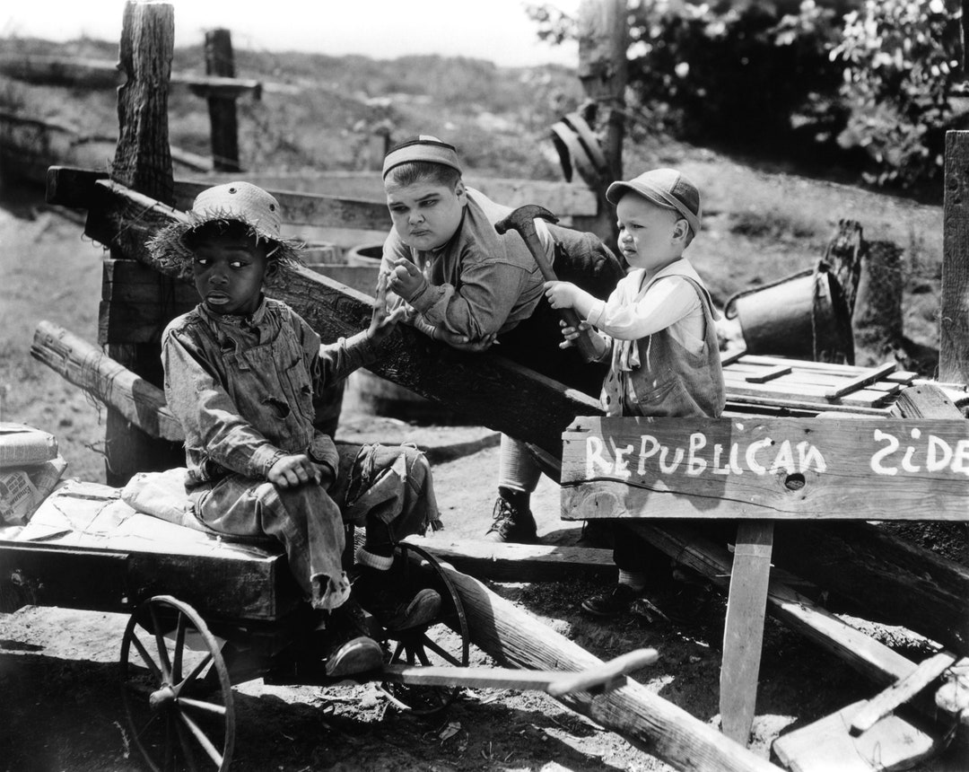 8 X 10 Photo Vintage the Little Rascals Our Game Comedy Election Day - Etsy