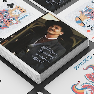 Tombstone Doc Holliday pokerspeelkaarten - Texas Hold'em klassieke game-avond, uniek cadeau, kaartspel voor gamers, pokerliefhebbers,