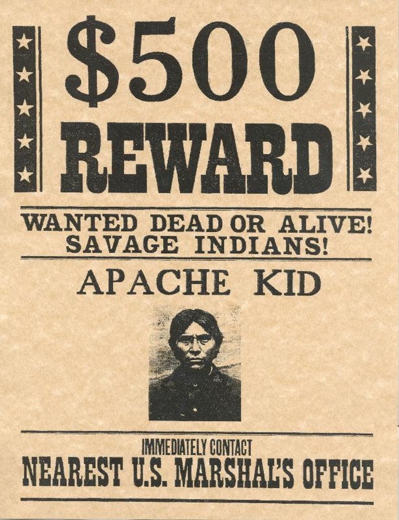 Set of 10 Wanted Poster Outlaws of the Old West Dead or Alive - Etsy
