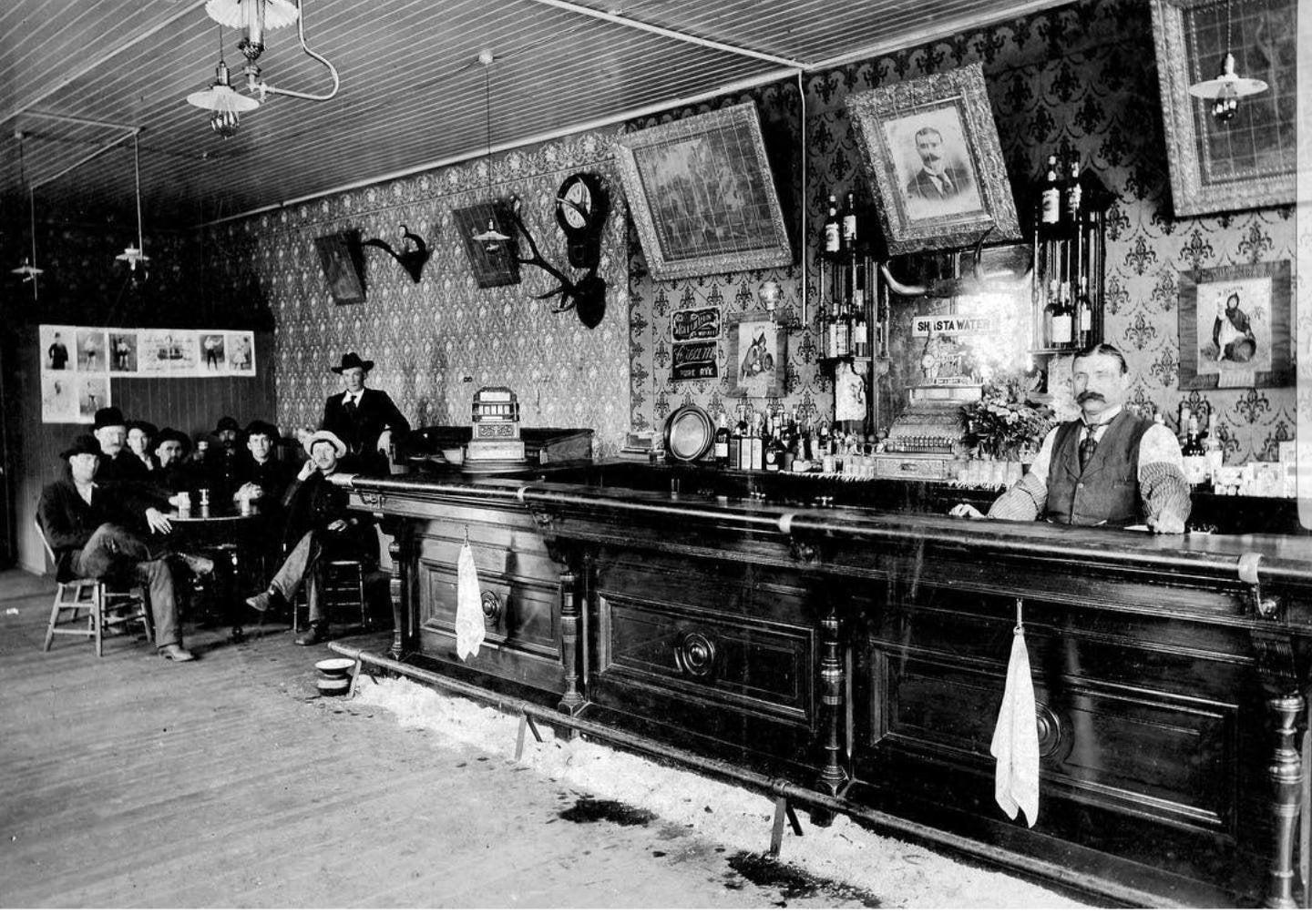 Old West Cowboys in Saloon Location Unknown 8 X10 Photo Western Art ...