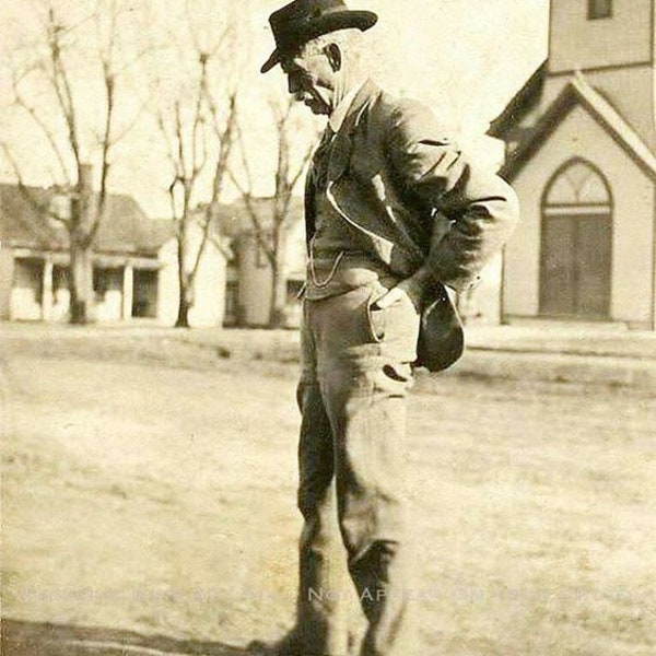 the Real Wyatt Earp of Tombstone 1925 8  x 10 Photo