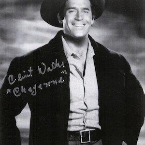 8 x 10 Photo Vintage CHEYENNE - Clint Walker