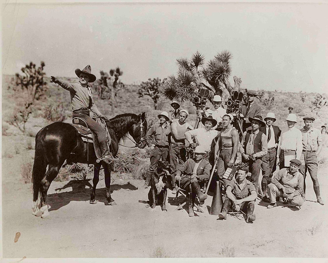 Old West Cowboy on the Set Tom Mix 8 X10 Photo - Etsy