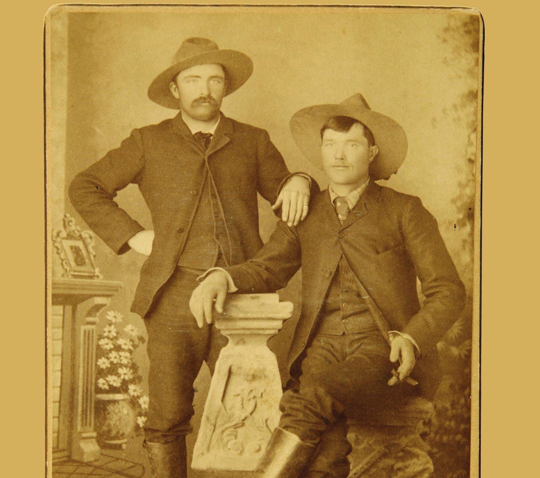 8 X 10 Old West Cowboys Portriat Rare Find Photo or Large Tin Sign - Etsy