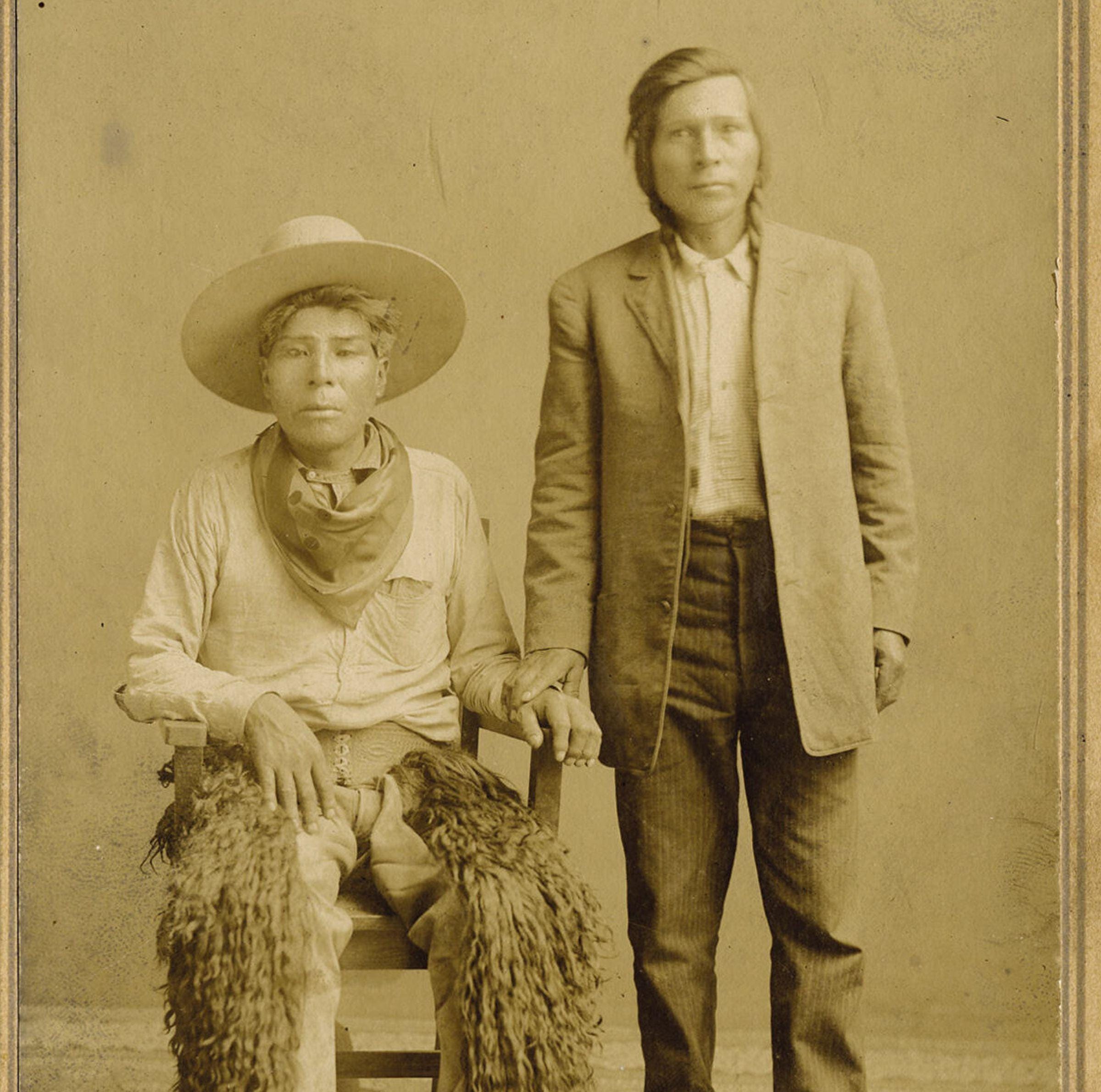 8 X 10 Old West Indain Work as Cattle Drovers Portriat Rare Find Photo ...
