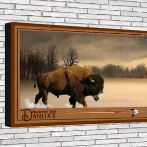 Discover The Dakota&#39;s The The Buffalo wilderness Area Art Prints 12 x 18 Painting Printed with  Giclee Process