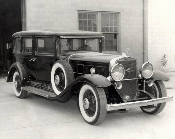 gangster-mobster-al-capone-s-car-cadillac-8-x10-photo-etsy