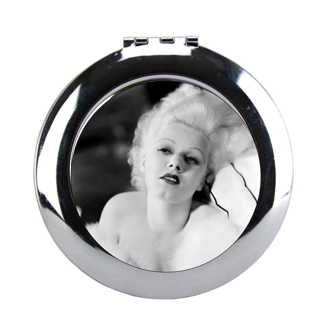 Compact Mirror Jean Harlow Bombshell of the 1930s Photo Art 3 - Etsy