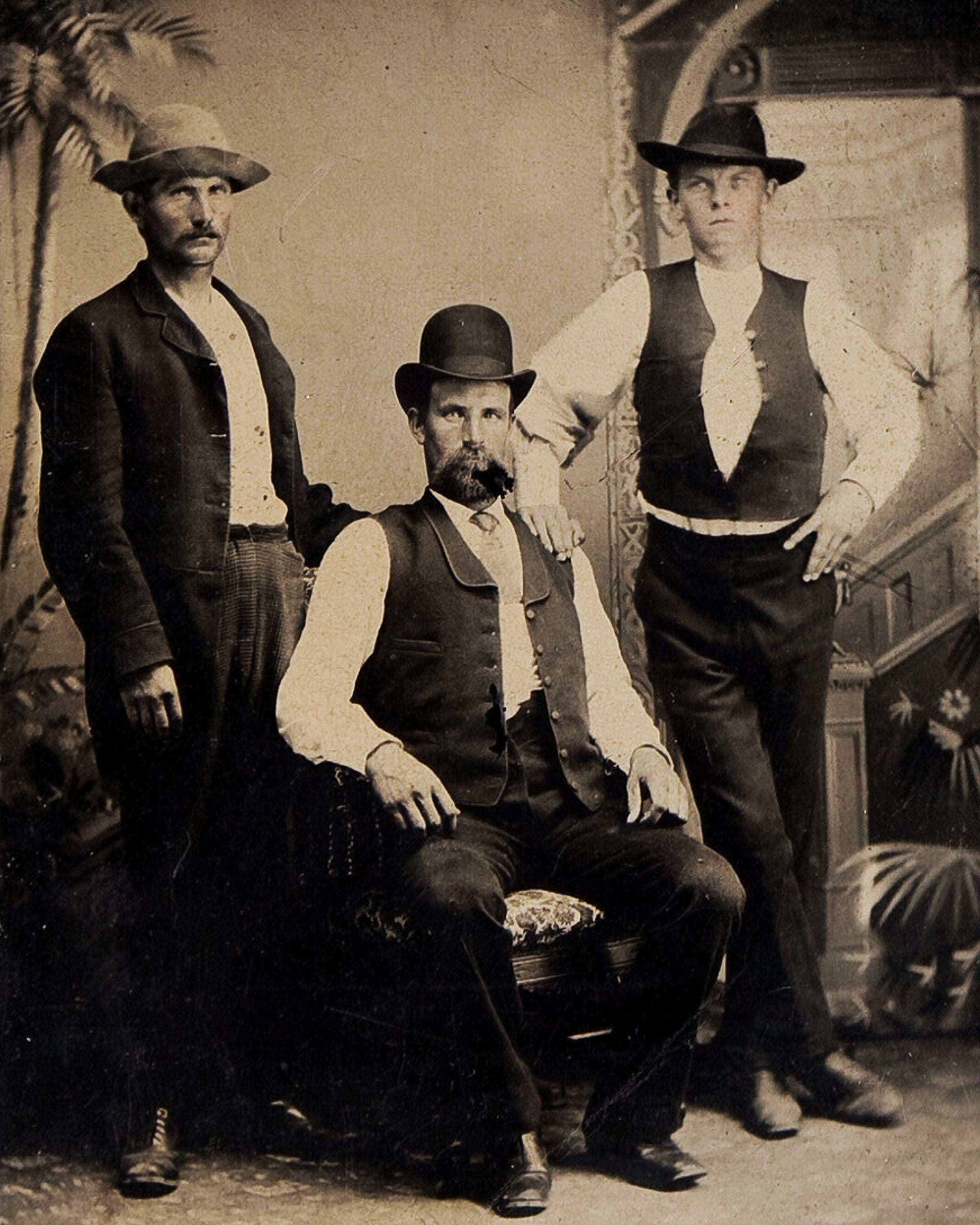 Old West Cowboy Photo 1880s 8 X10 Photo Western Cowboys - Etsy UK
