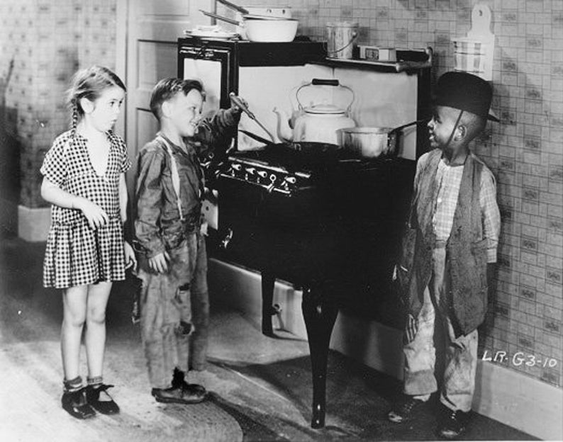 Cooking Lessons Our Gang Comedy Little Rascals 8 X10 Photo - Etsy
