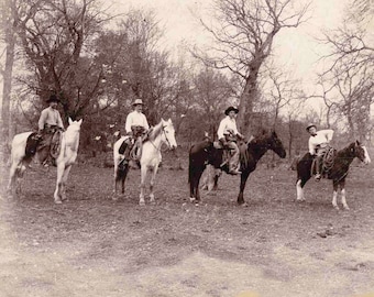 Cattle Drovers Old West Cowboys  8 x10 Photo