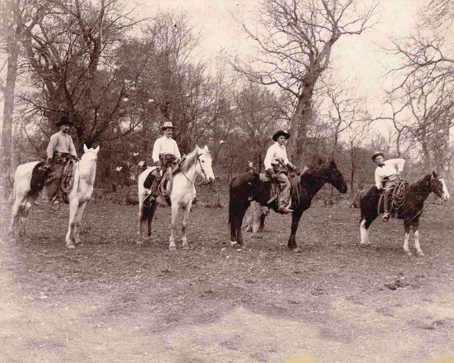 Cattle Drovers Old West Cowboys 8 x10 Foto - Etsy España