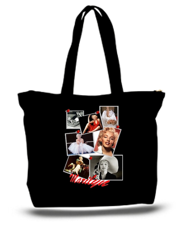 Buy NEW Zipper Marilyn Monroe Photo Collage XXXL Tote Bag Large Online in  India 