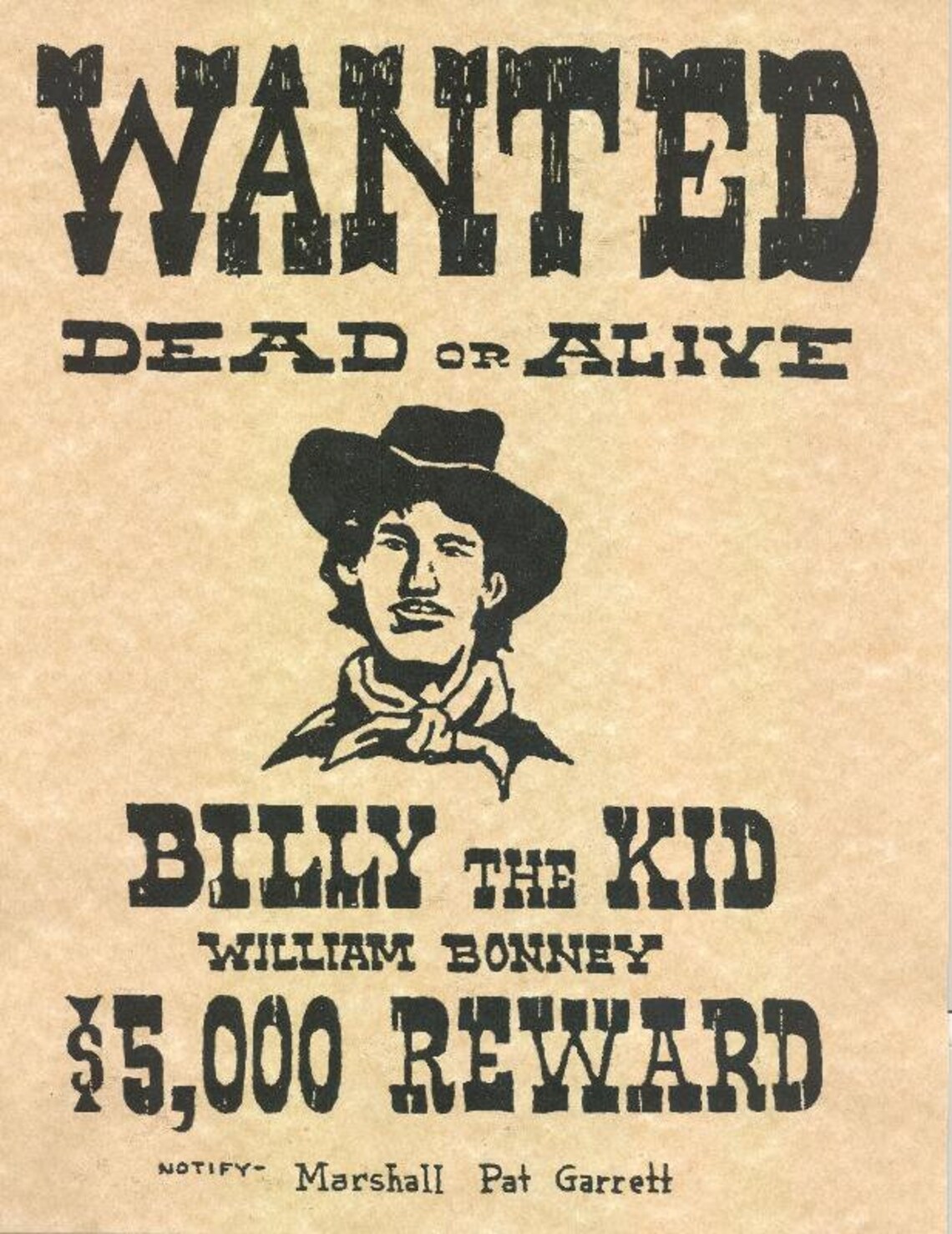 Set of 10 Wanted Poster Outlaws of the Old West Dead or Alive - Etsy