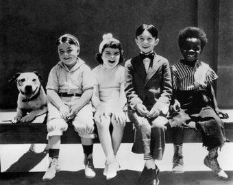 Spanky Alfalfa Darla Buckwheat Our Gang Comedy Little Rascals  8 x10 Photo