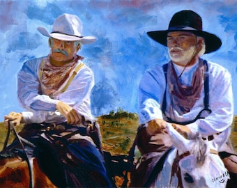 Lonesome Dove Painting  8  x 10 Photo