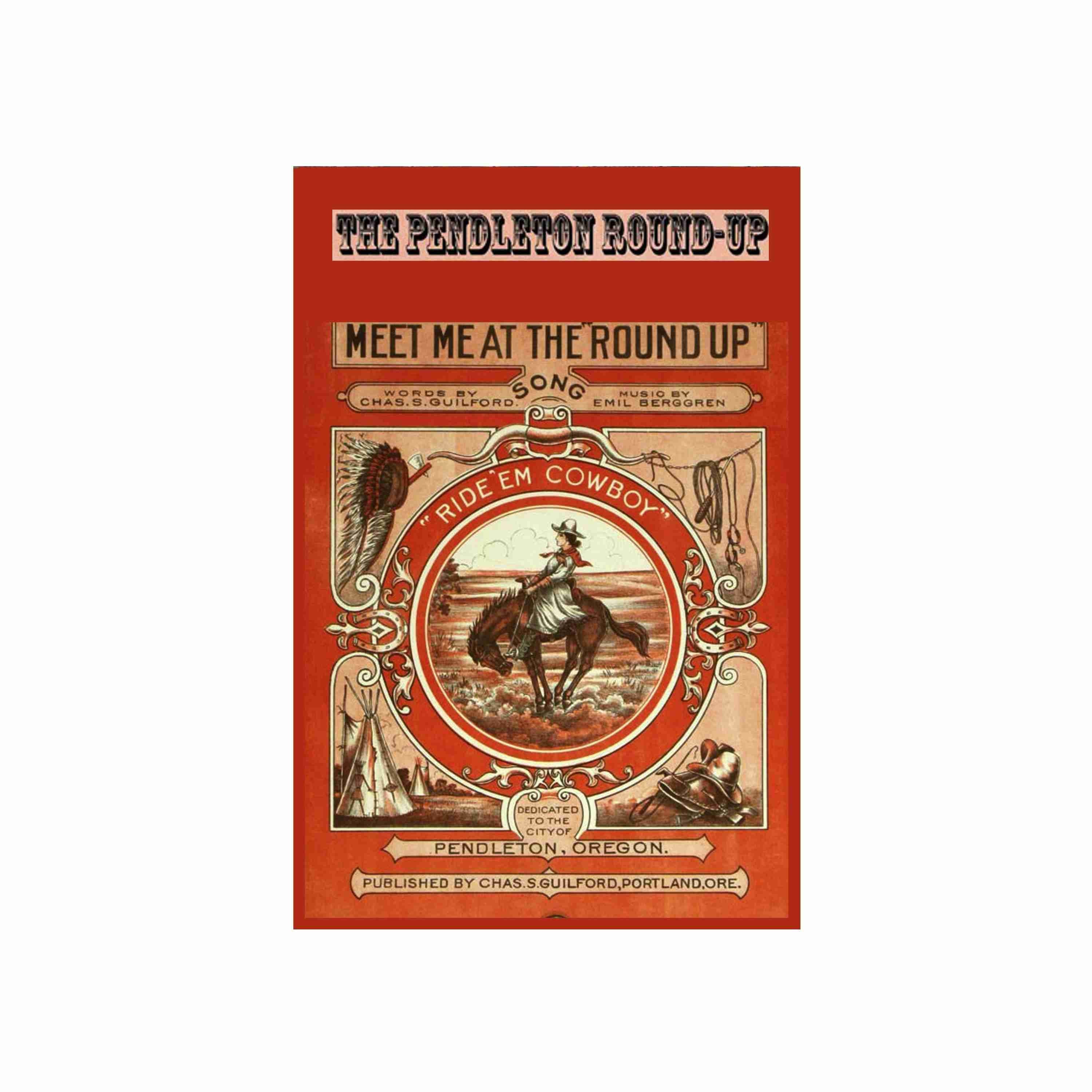 Pendleton Rodeo 12 X 18 Metal Tin Sign Vintage Retro Signs of the