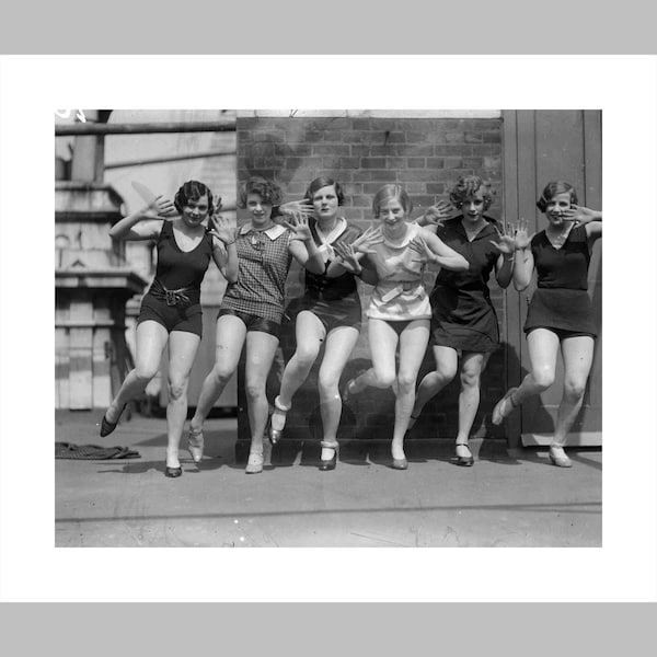 Risky Bathing Beauties Could Be Arrested 1920s Photo Bathing Suits WOW