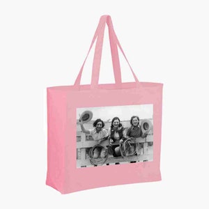 Pendleton Rodeo Cowgirls Tote Bag Travel Pouch bag Old West Rodeo Cowgirls Women Ladies Girls Gifts Birthdays Wedding Aniversary Graduation